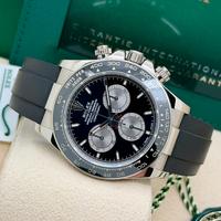 Rolex Daytona oro bianco oysterflex