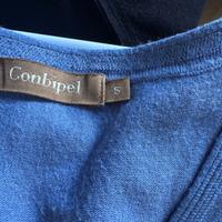 maglione azzurro conbipel tg s