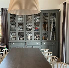 Credenza Shabby Chic color grigio