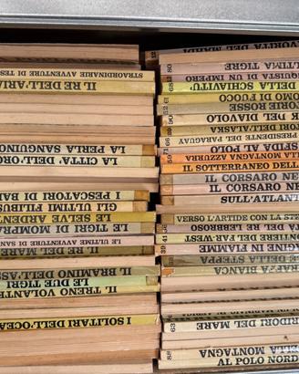 Tigri e Corsari Fabbri Salgari completa 90 volumi