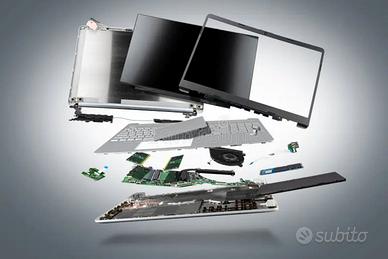 componenti hardware notebook asus hp lenovo dell