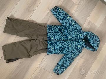 Completo neve da bambino taglia 3-5 anni