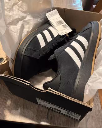 Adidas Grand Court Base 00s Core Black Trainers 42