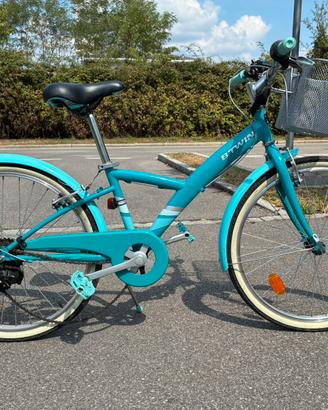 B’Twin Original 500 24” – 6 marce e cestino