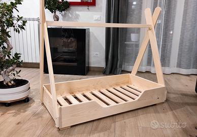 Lettino Montessori bambini Capanna e altri modelli