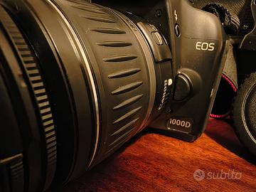 CANON EOS 1000D CON BORSA E ACCESSORI