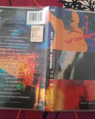 DVD Vasco Rossi Gli spari sopra tour 