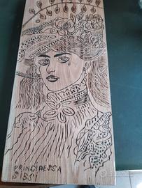 quadri pirografati su legno okbelli-tel.3494219641