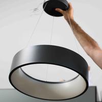 Lampadario pendente da soffitto con luce led integ
