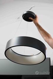 Lampadario pendente da soffitto con luce led integ