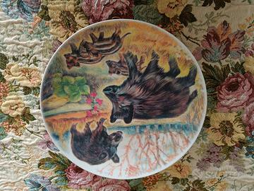 Piatto Decorativo E. Amoretti di Lorenzo