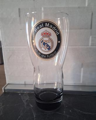 Bicchiere Birra Real Madrid Ufficiale 0.5L