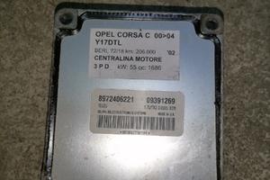 Centralina motore OPEL CORSA C 1686cc diesel 2002