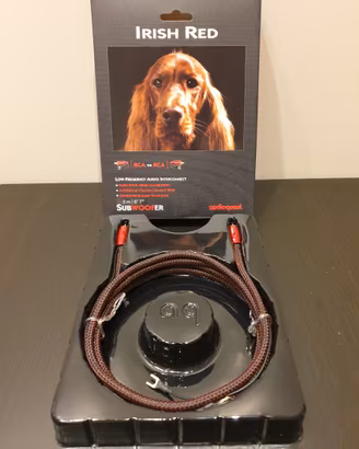 Cavo Subwoofer Hi-Fi Audioquest Irish Red