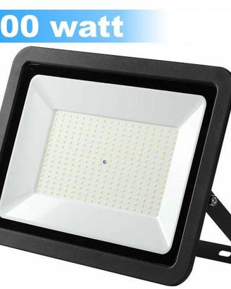 Faro Led 200W Luce FREDDA BIANCA Faretto