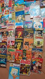 Lotto 70 fumetti anni 60/70 KRIMINAL SATANIK- ECC