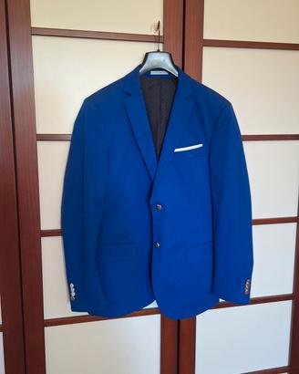 Giacca Daniele Alessandrini Blu Elettrico – Pari 
