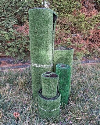 RETI IN PLASTICA & METALLO+TAPPETINO VERDE Sint.