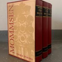 Mommsen, Storia di Roma antica, 3 volumi