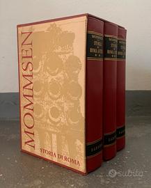 Mommsen, Storia di Roma antica, 3 volumi