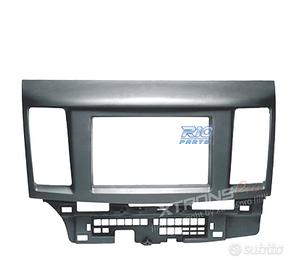 CORNICE NERA RADIO 2-DIN PER MITSUBISHI LANCER GAL