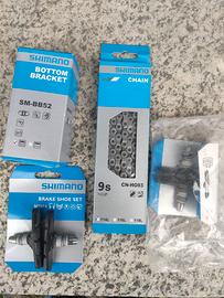 Ricambi vari Shimano NUOVI e forcella trekking