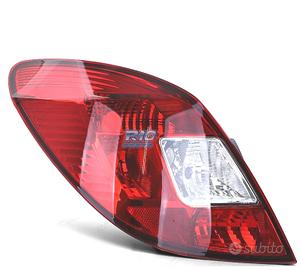 FANALE SINISTRO OPEL CORSA D 06- ROSSO BIANCO