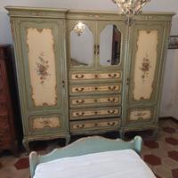 camera da letto vintage stile veneziano