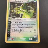 Team Aqua’s Cacturne 1/95 Holo EX Pokemon
