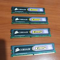 Ram ddr2 800 4x1gb Corsair XMS 2