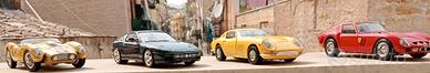 modellini 1/18 FERRARI 250 456 F40 GTB4 GTO 