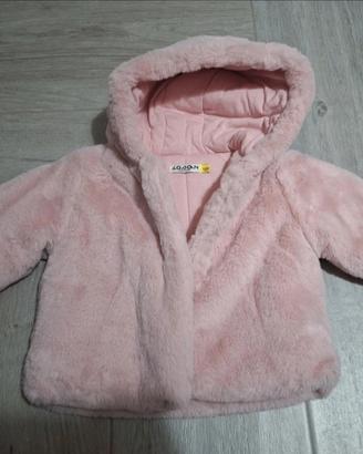 pelliccia bimba 3/6 mesi Losan