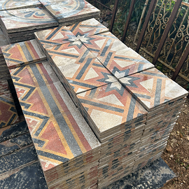 Graniglie siciliane decorative d'epoca '900 - 1