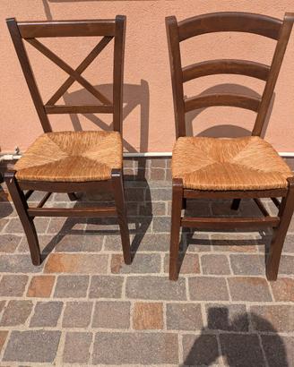 sedie in legno