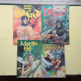 Fumetti SUPER SHEN, DAGO, MARTIN HEL (1994/1996)