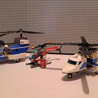 3 elicotteri Lego