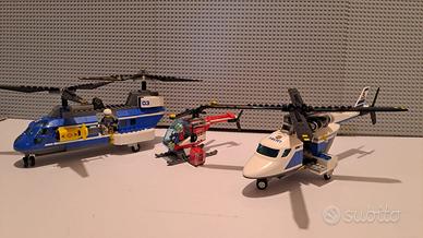 3 elicotteri Lego