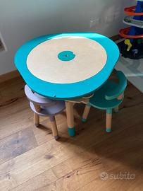 Tavolino stokke mutable con sgabellini