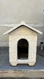 Cuccia per cane in mattoni