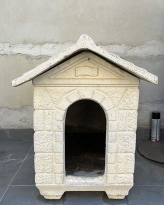Cuccia per cane in mattoni