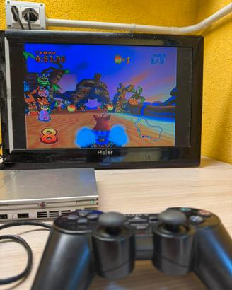 playstation 2 slim completa