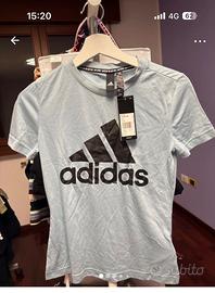 T-shirt adidas donna xs azzurra