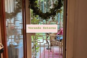 AURELIA/BATTISTINI TRILOCALE ARREDATO Con VERANDA