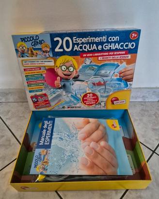 20 Esperimenti Acqua e Ghiaccio Lisciani