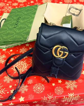 Zaino Gucci  pelle nero