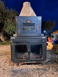 Termocamino con forno