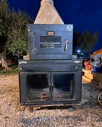 Termocamino con forno