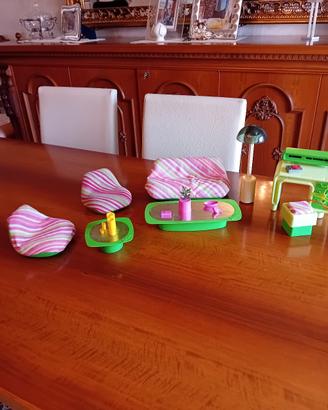 salotto anni 80 Barbye Mattel originale