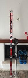 Set sci vintage Fischer RC4 + scarponi Caber + bas