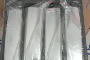 Copri maniglie cromate